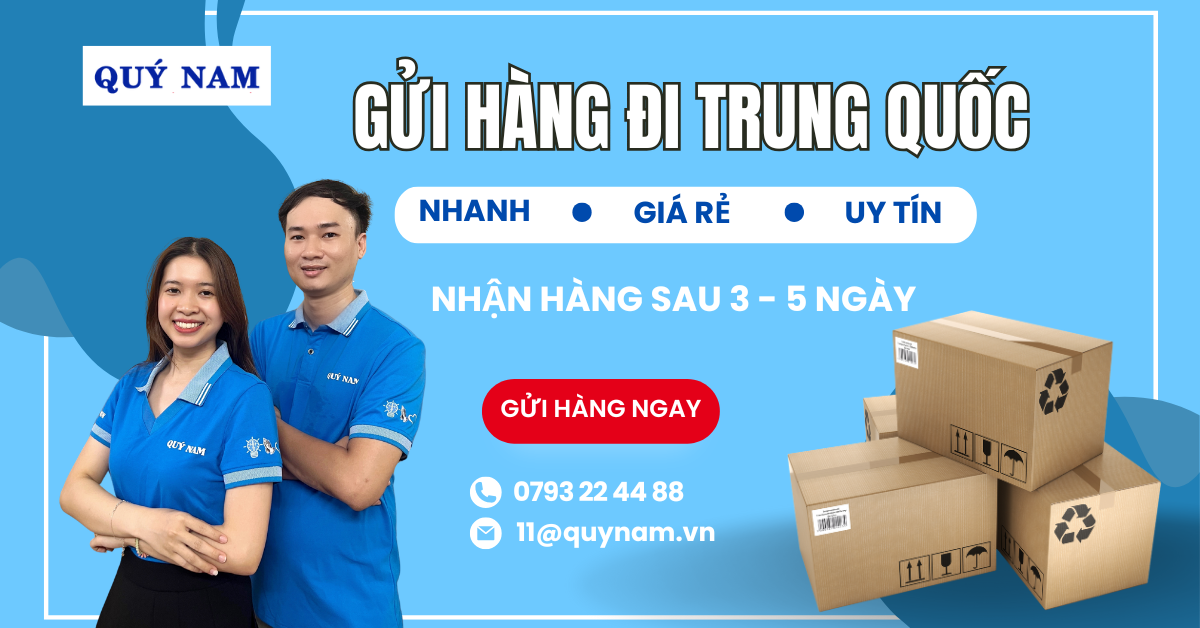 Gửi hàng đi Trung Quốc